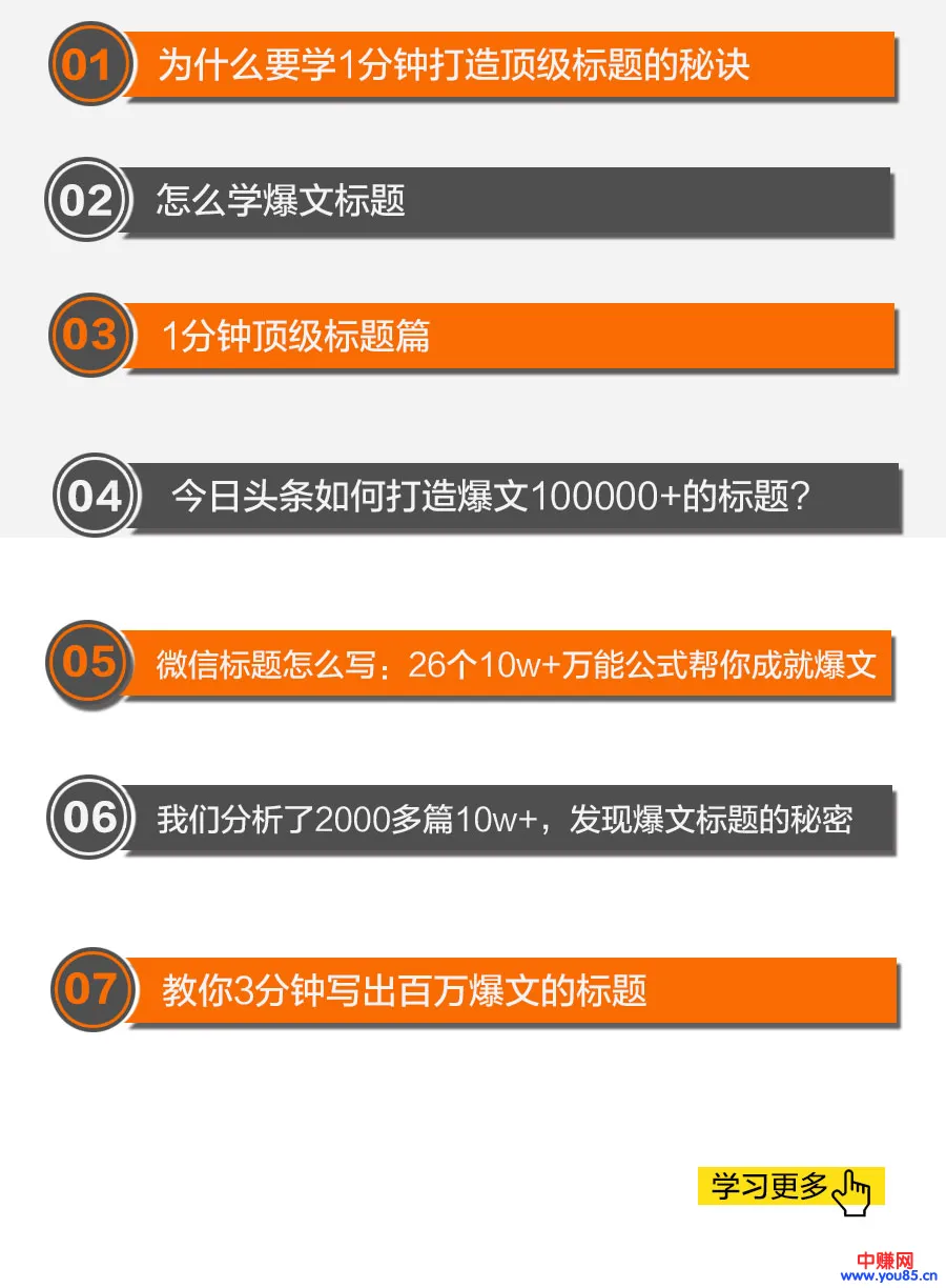 自媒体VIP课程：3分钟学会爆款文章的八大秘诀-网赚项目