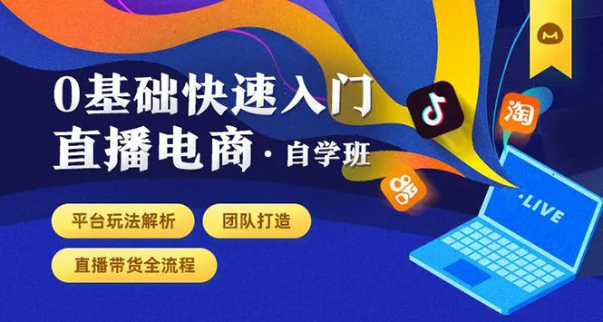 零基础掌握！直播电商运营全攻略：从平台玩法到团队搭建，助你成功带货-网赚项目