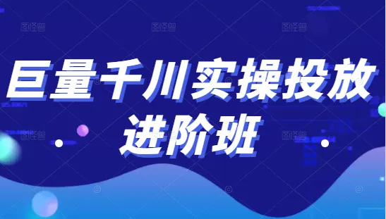 实战巨量千川优化投放技巧：系统学习投放策略与解决方案-网赚项目