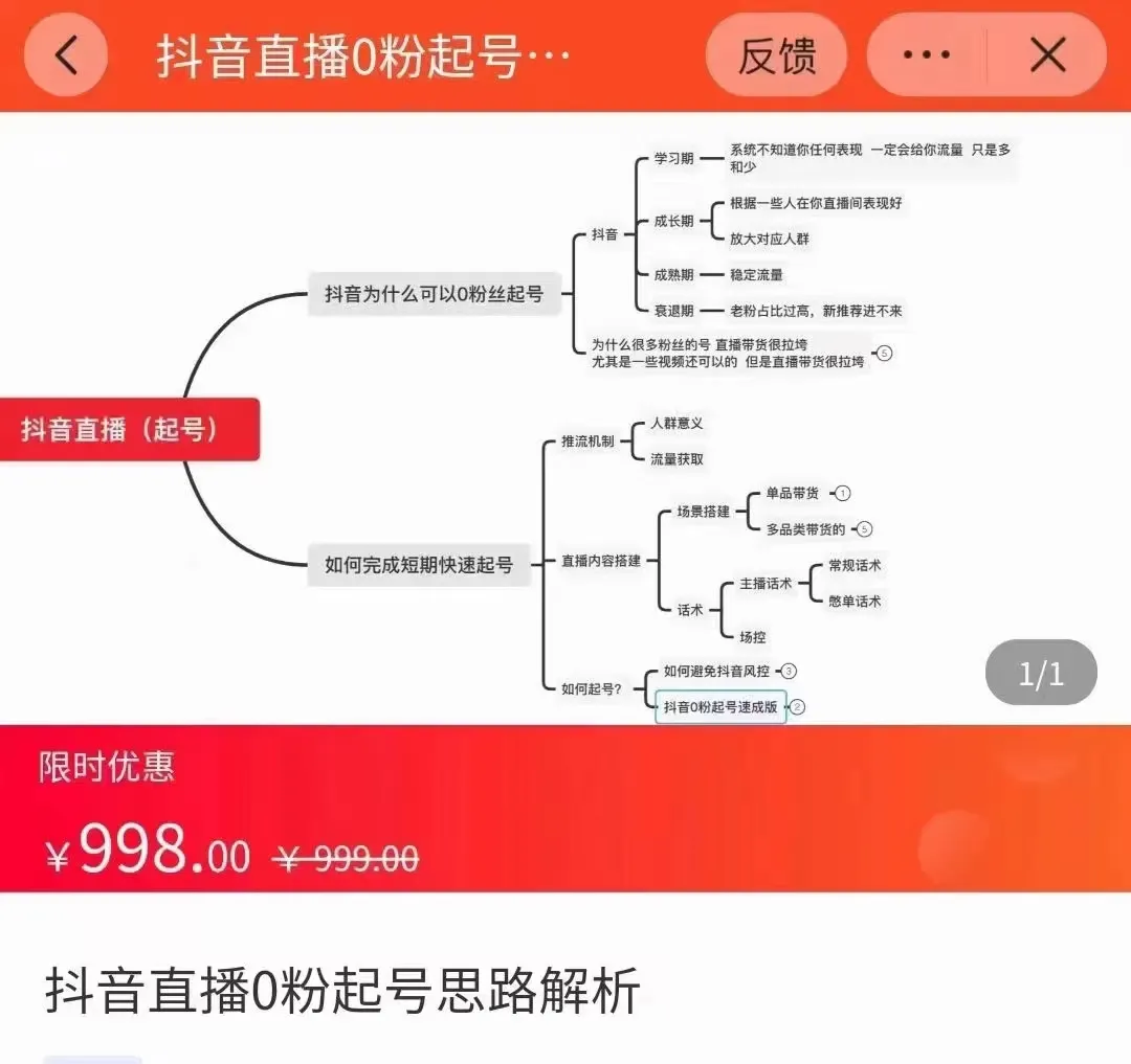 零粉丝如何迅速在抖音上建立直播间：价值998元的直播技巧-网赚项目