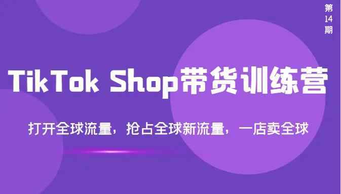 全球热销商品：TikTok Shop跨境电商新商机-网赚项目