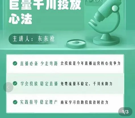 掌握千川优化师实操技巧：轻松稳定直播、产出持续增长-网赚项目