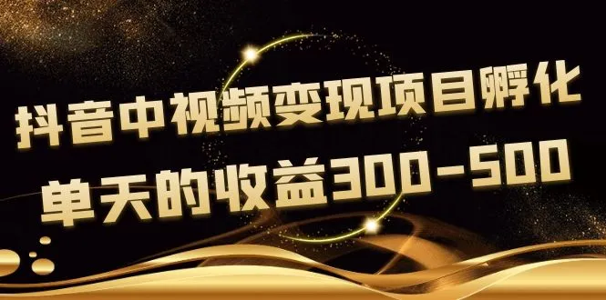 抖音短时收益可达更多！零成本操作，轻松实现-网赚项目