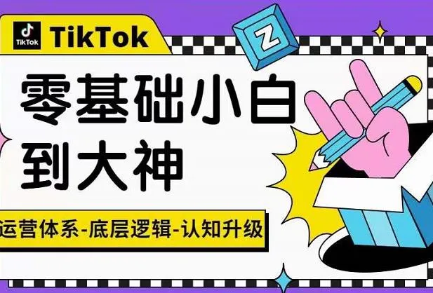 TikTok短视频平台运营体系与底层逻辑：系统化学习，认知升级指南-网赚项目