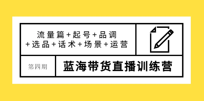 掌握蓝海直播带货的绝佳技巧：流量、话术、运营全解析！-网赚项目