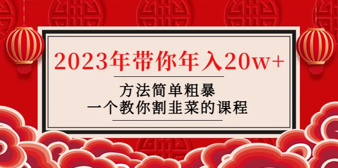 揭秘网赚圈稳定收入的秘密：20W 年入方法大揭秘！-网赚项目