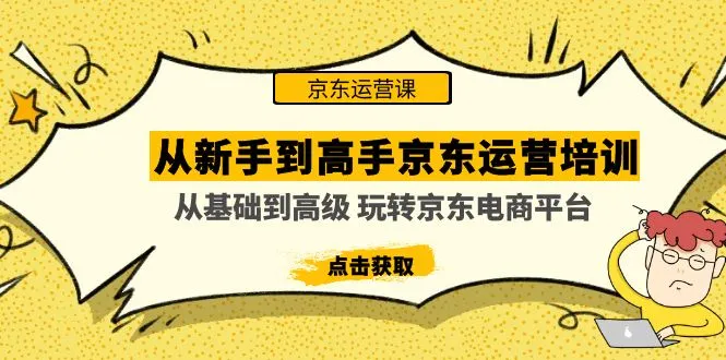 从市场分析到流量维度解析：京东运营培训全攻略-网赚项目