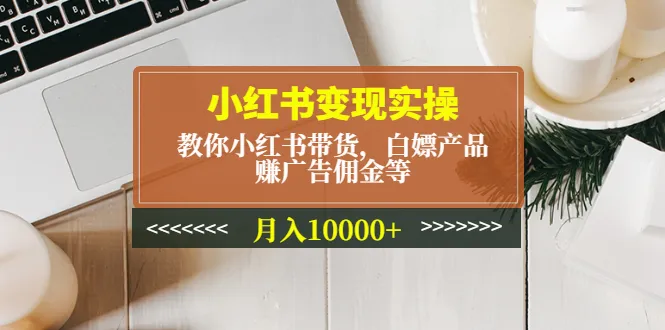 小红书变现攻略：从白嫖到月入增多的实操教程-网赚项目