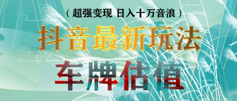 抖音直播变现玩法大揭秘：轻松日增收几百的全面教程！-网赚项目