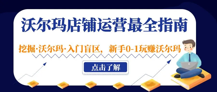 掌握沃尔玛运营绝招：深度挖掘入门盲区，助你实现店铺爆发增长-网赚项目