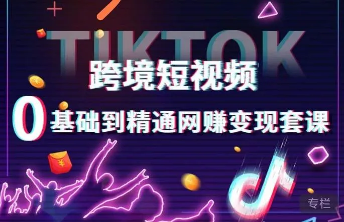 从零开始掌握跨境电商短视频平台 TikTok：专家级赚钱教程-网赚项目