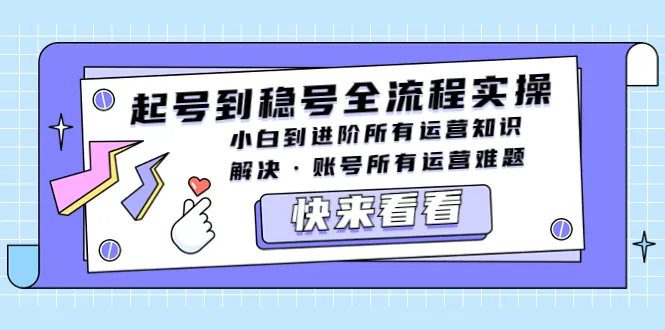 从零开始掌握微信公众号全运营流程：从新手到大神所需的所有运营知识-网赚项目