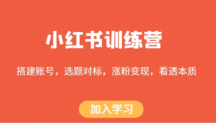 红书运营指南：轻松打造热门帐号，选对方向实现盈利-网赚项目