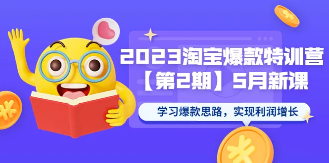 淘宝爆款特训营：挖掘利润增长的新思路【实操指南】-网赚项目