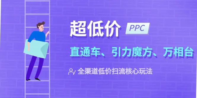 掌握低价扫流，实现店铺动销：2023电商推广新趋势揭秘！-网赚项目