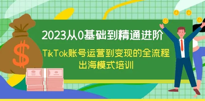 从零开始的TikTok账号运营全流程指南：实战培训解密变现模式-网赚项目