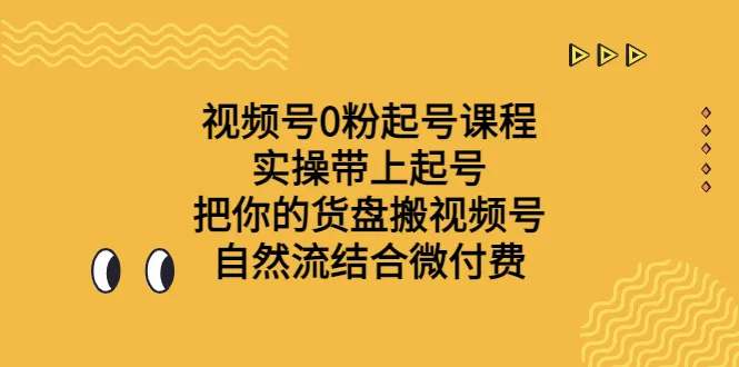 零基础掌握短视频营销策略：从0到1打造百万粉丝直播间-网赚项目