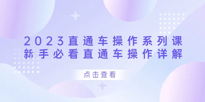 淘宝/天猫/拼多多店运营宝典：2023直通车的核心玩法与实战策略-网赚项目