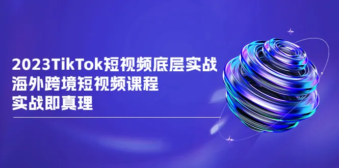 Tiktok短视频制作培训：实战技巧与跨境电商案例分析-网赚项目