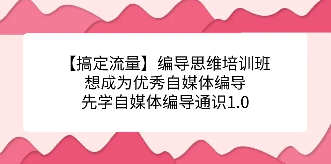 解锁自媒体成功密码：深度学习自媒体编导通识1.0，打造抖音4.0时代核心竞争力