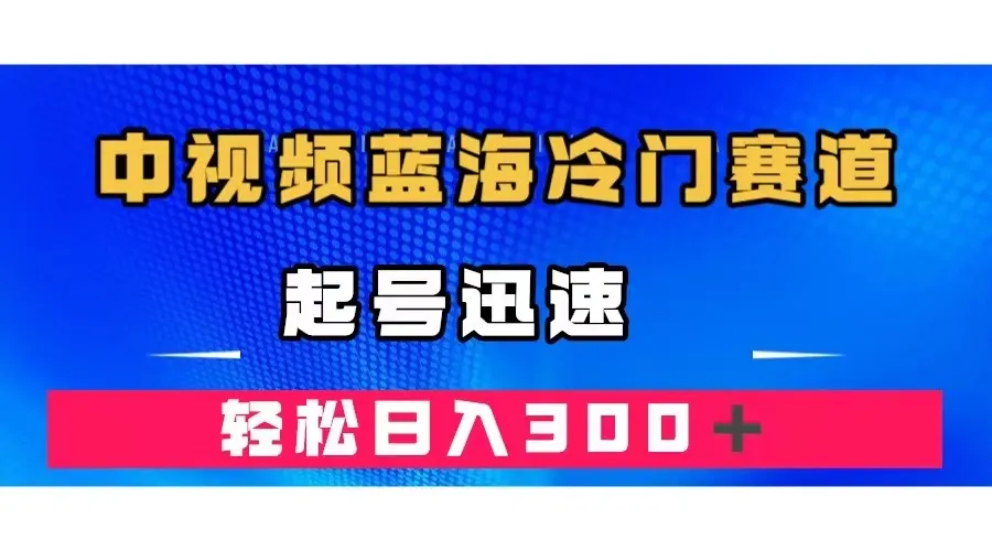 探索中视频蓝海：韩国视频奇闻解说，轻松收入增多＋-网赚项目