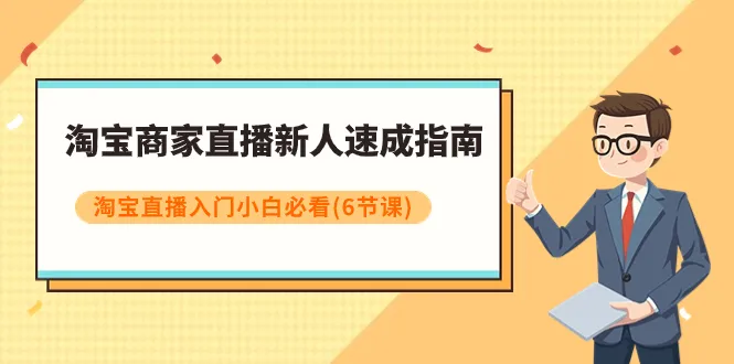 掌握淘宝商家直播的关键技巧：新手速成指南-网赚项目