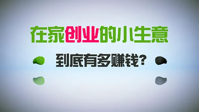 在家创业，日引300 创业粉，一年收入更多，闷声发财的小生意，比打工强