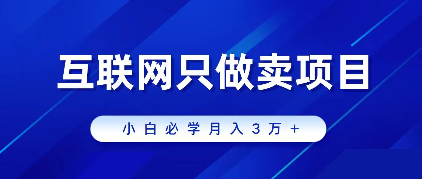 互联网项目变现的秘密揭示：从被割韭菜到月增收三万，如何转变身份成为赚钱导师？-网赚项目