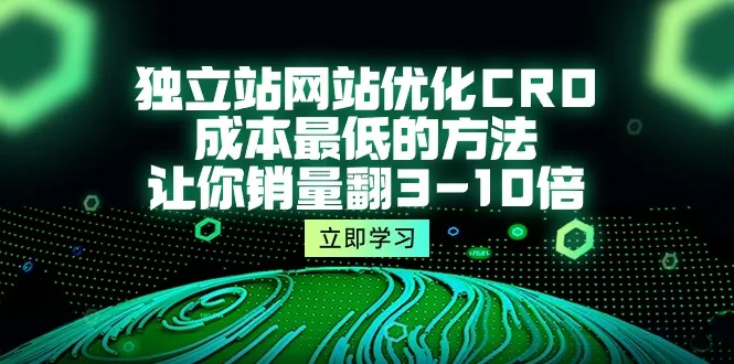 低成本实现独立站流量暴增：SEO优化全攻略-网赚项目